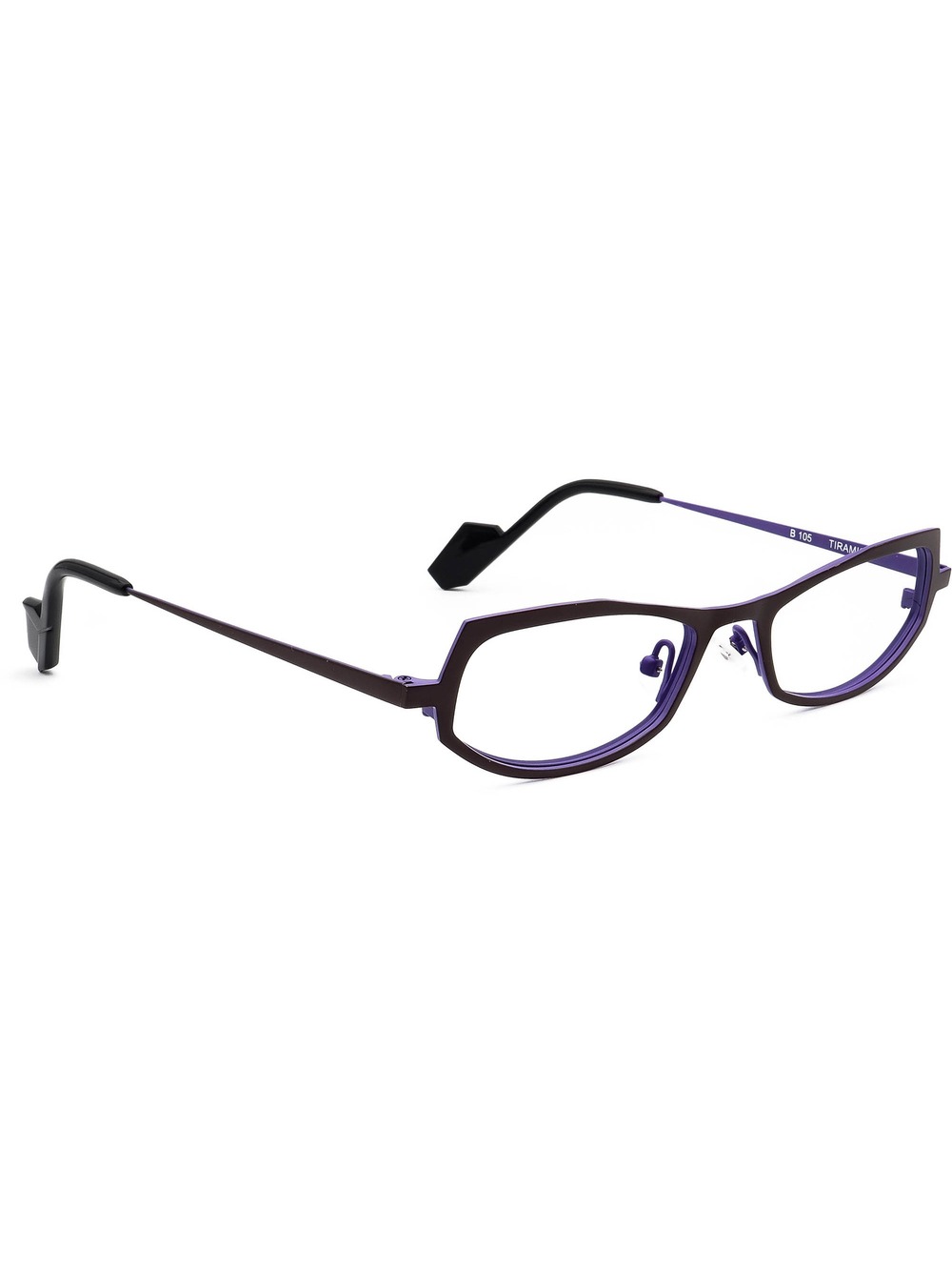 Anne Et Valentin Lunettes B 105 Tiramisu Titanium Eyeglasses